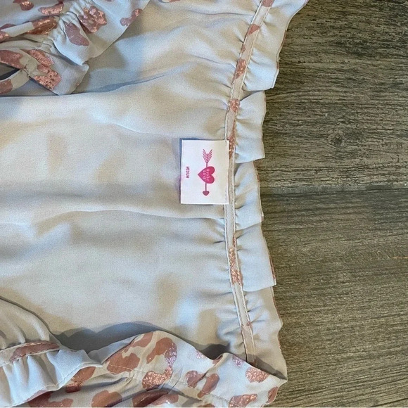 Buddy Love Zozo Dress in Rose Gold size medium - Picture 9 of 12